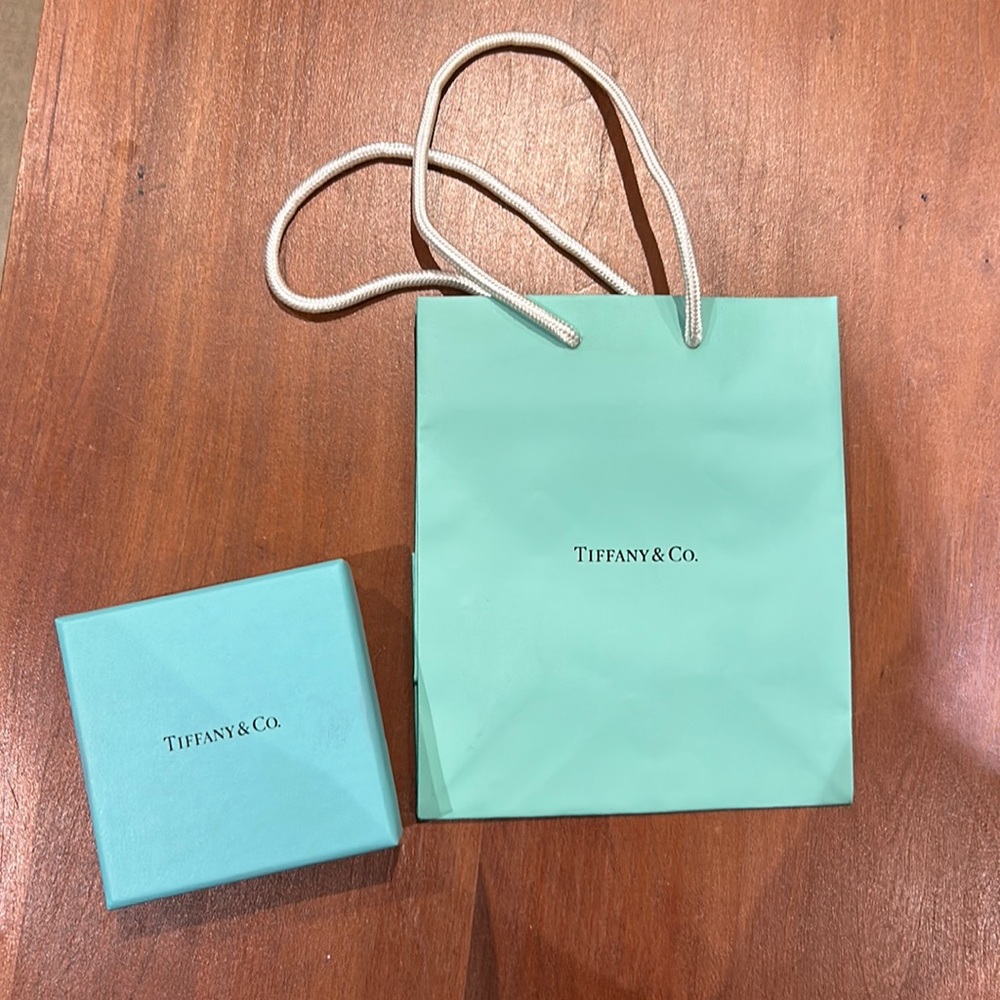 Tiffany & Co box and bag